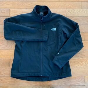The North Face Black Apex Bionic Soft Shell Softshell Jacket Women's‎ L
